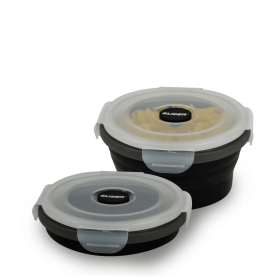 GLIDER S10 Black Bento Premium Lunch Box & Food Storage Container