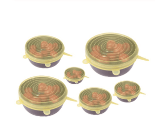 6-piece stretch siliconecover (Option: Special Yellow-Set)